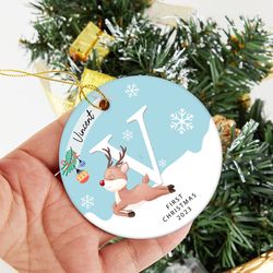 baby boy baby girl first christmas ornament,personalised baby christmas decoration