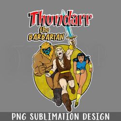 Distressed Thundarr the barbarian PNG Download