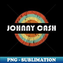 Round Vintage Color Johnny - Unique Sublimation PNG Download - Perfect for Sublimation Art