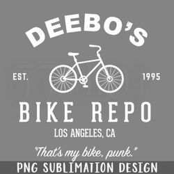 Deebos Bike Repo Est 1995 vintage logo PNG Download