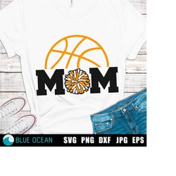 Basketball Mom SVG, Basketball cheer mom, Basketball SVG, Sublimation digital file