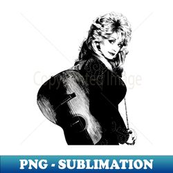 Dolly Parton - Vintage Sublimation PNG Download - Enhance Your Apparel with Stunning Detail