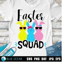 Easter Bunny Squad SVG, Easter Squad SVG, Bunny Squad, Easter cut files