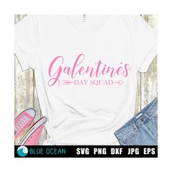 Galentines Day Squad SVG, Galentines SVG, Valentines SVG, Cut files