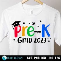 Pre-K Grad 2023 SVG, Pre-K Graduation SVG, Pre-K graduate 2023, Graduation 2023 cut files