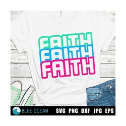 Faith SVG, Faith mirror words SVG, Faith shirt, Files for cricut and Silhouette