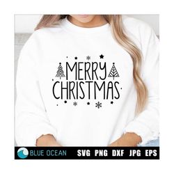 Merry Christmas SVG,  Merry Christmas shirt SVG, Christmas trees, Christmas kids SVG