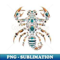 Metallic Sting Robotic Scorpion - Exclusive Sublimation Digital File - Fashionable and Fearless