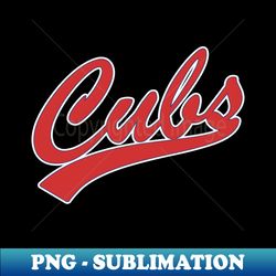 Cubs - Decorative Sublimation PNG File - Perfect for Sublimation Mastery