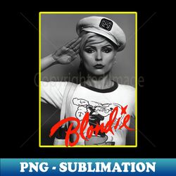 Retro Blondie - Vintage Sublimation PNG Download - Unleash Your Inner Rebellion
