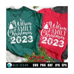 Christmas shirt SVG,  Family Christmas SVG, Family Christmas 2023, Christmas crew SVG