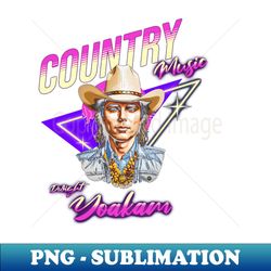 dwight yoakam retro vector neon - Aesthetic Sublimation Digital File - Create with Confidence