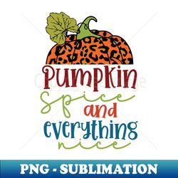 Pumpkin Spice Shirt - PNG Transparent Sublimation Design - Defying the Norms