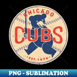 Throwback Chicago Cubs 3 by Buck Tee - Creative Sublimation PNG Download - Transform Your Sublimation Creations