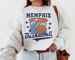 Memphis Grizzlie, Vintage Memphis Grizzlie Sweatshirt T-Shirt, Memphis Basketball Shirt, Grizzlies TShirt, Basketball Fa