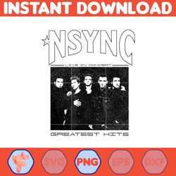 Nsync Png, Nsync Greatest Hit Png, In my Nsync Reunion Era Png, NSync Album Cover Png, NSync Era Png, Nsync Boy Band 90s