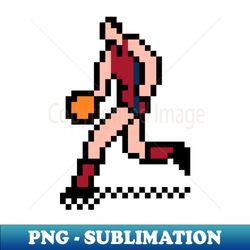 8-Bit Basketball - Moraga - High-Resolution PNG Sublimation File - Perfect for Creative Projects