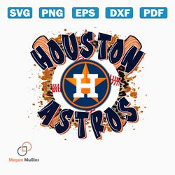 Retro Houston Astros Baseball ALCS PNG Sublimation File