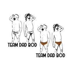 Team Dad Bod Svg, Not A Dad Bod Svg, Father Figure Svg, Father's Day Svg, Dad Day Svg, Fatherhood Svg, Happy Fathers Day