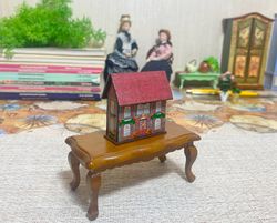house. dollhouse miniature. 1:12. toy for a doll.