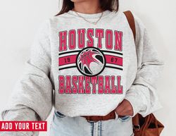 Houston Rocket, Vintage Houston Rocket Sweatshirt T-Shirt, Rockets Sweater, Rockets T-Shirt, Vintage Basketball Fan Shir