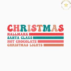 Retro Vintage Christmas Hallmark Santa Claus SVG Download
