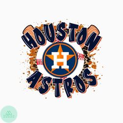 Retro Houston Astros Baseball ALCS PNG Sublimation File