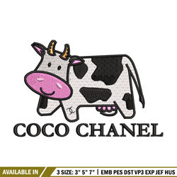 Coco chanel embroidery design, Logo embroidery, Embroidery file, Embroidery shirt, Emb design, Digital download