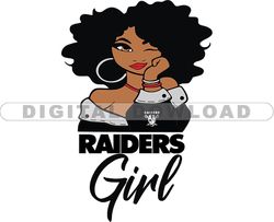 Raiders Girl Svg, Girl Svg, Football Team Svg, NFL Team Svg, Png, Eps, Pdf, Dxf file 24