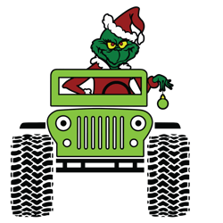 Grinch Jeep Christmas Svg, Grinch Hand Svg, Grinch Svg, Grinch Ornament Svg, Grinch smile Svg Digital Download