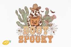 Halloween Boot Scootin' Spooky PNG