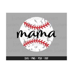 Baseball Mama Svg, Baseball Mom Svg, Baseball Mama Cut File, Baseball Cut File, Baseball Svg