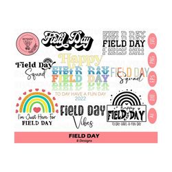 Field Day 2022 Svg Bundle • End of School SVG Files For Cricut • Digital Download