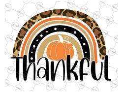 Thankful Rainbow Png, Leopard Rainbow Png, Thanksgiving Turkey Png, Thanksgiving, Thanksgiving Rainbow