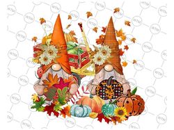 Happy Thanksgiving Png, Fall Gnomes Png, Autumn Design, Sublimation Design, Gift for thanksgiving