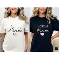 Bachelorette Party T-shirts, Bride And Team Bride Shirts, Bride Sweatshirt, Hen Party Tees,  Bridal Party T-shirts, Bach