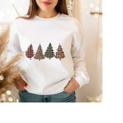 Christmas Tree Sweatshirt, Christmas Sweatshirt, Christmas Shirts for Women, Christmas Crewneck, Christmas Sweater, Wint