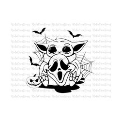 Happy Halloween Skeleton Svg, Trick Or Treat Svg, Spooky Vibes Svg, Boo Svg, Halloween Costume, Ghost Svg, Halloween Shirt Png Cut File