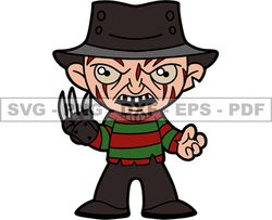 Halloween Svg, Horror SVG Halloween, Includes PNG PSD & AI Files Great For DTF, DTG, Instant Download 43