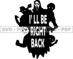 Halloween Svg, Horror SVG Halloween, Includes PNG PSD & AI Files Great For DTF, DTG, Instant Download 49