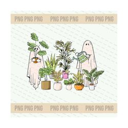 Ghost Plant Lady Png, Ghost Plant Png, Plant Lover Gift, Halloween Ghost, Halloween Gift, Plant Lady, Plant Lover , Gardening, Spooky Season