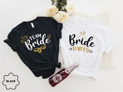 Bachelorette Party Shirts, Team Bride Shirt, Bridal Wedding Party Shirt, Bach Party Favors, Bach Party Shirt, Gift for B