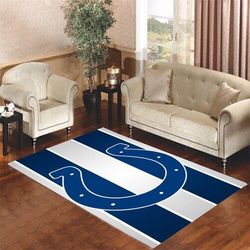 Indianapolis Colts Logo Living Room Carpet Rugs Area Rug For Living Room Bedroom Rug Home Decor