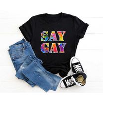 Florida It's OK To Say Gay Shirt,Gay Rights T-Shirt,Human Rights Shirt,Equality T-Shirt,LGBTQ Shirts ,Protest Don't Say