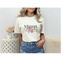 Mama Crewneck Sweatshirt Gift, Mama Sweater, Baby Shower Gift, Pregnancy Reveal Shirt, Unisex Sweatshirt Gift for Mom, W
