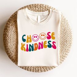 Choose Kindness Shirt, Positive Affirmation Shirt, Cute Teacher Smiley Face Shirt, Funny Teacher Shirt, Kindergarten Tea