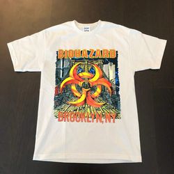 Vintage Biohazard Escape From New York Tour 1991 T Shirt