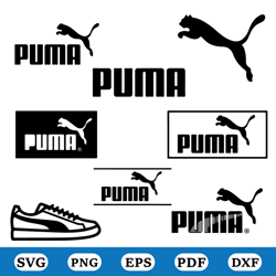 Puma Sport Logo Svg, Sport Wear Svg, Sportmen Svg, Sportman Svg, Shoes Svg, Jersey Svg, Png, Eps, Dxf