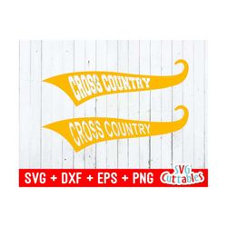 Cross Country svg, cross country text tails, swoosh, svg, eps, dxf, silhouette file, cricut cut file, digital downlaod