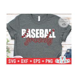 baseball grammy svg - baseball svg - eps - dxf - png - baseball grandma cut file - silhouette - cricut - digital download
